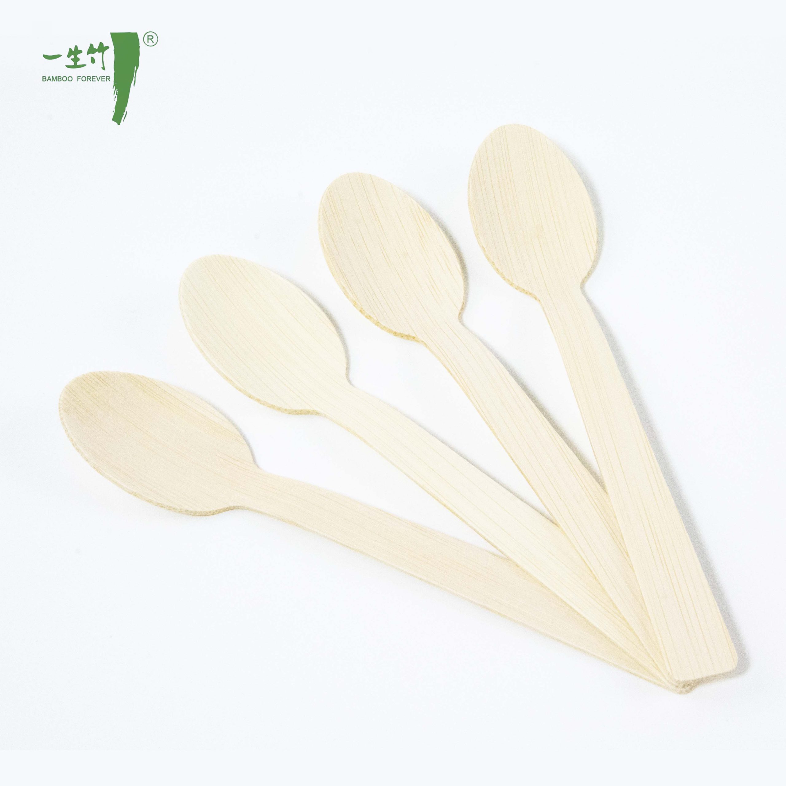 卸売りカスタマイズ使い捨て竹スプーン