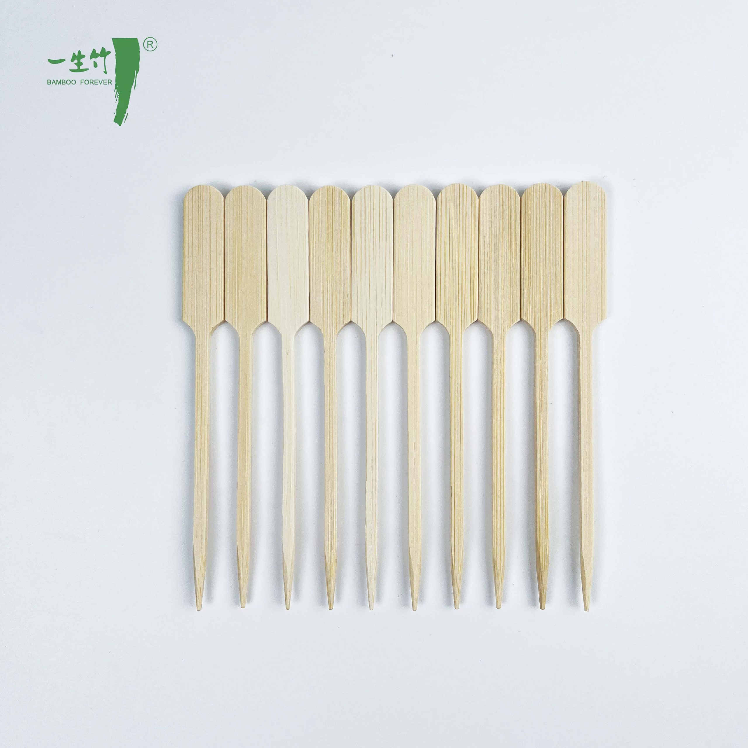 使い捨てフラットテッポーケバブガン 食品用竹串